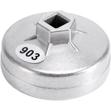 Chave de soquete para filtro em liga de alumínio, fácil de usar, design de alto desempenho e garantia de qualidade para mecânicos profissionais.