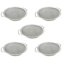 5X Farbsieb Mesh Edelstahl Farbemulsion Honigtrichter Filterabdeckung Filterwerkzeug Produkt 60-Mesh 11.4 Zoll Breite