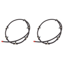 2X Fuel Return Pipe Fuel Injector Leak Off Hose for  X3 X5 X6 F01 F02 F07 F10 F11 F15 F16 13537823399