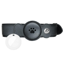 GPS Tracker for Dogs IP67 Waterproof Collar No Monthly Fee Adjustable Size S M L Black Locator Anti Lost Dog Collar