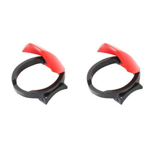 2X Car Ignition  Button Cover Ignition Engine Start Stop Button Cover Trim for  Mustang 2015 2016 2017 2018