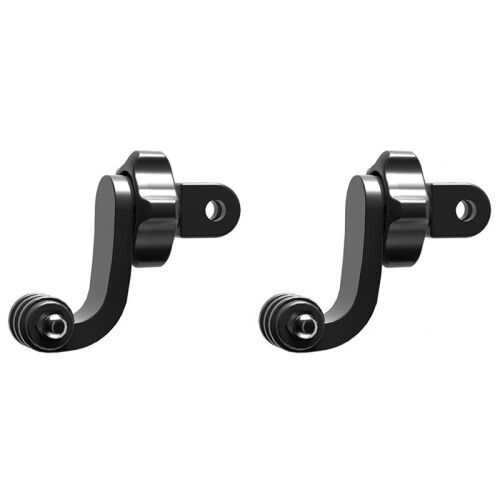 2X Universal 360 Rotatable Vertical Mount Universal Accessories Camera Backpack Clip Collar Mount Helmet Chin Mount