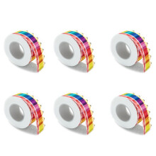 6X Bulletin Borders Stickers,Pencils Border Trim, 65.6Ft Back-To-School Decoration Borders