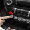 2X Car Ignition  Button Cover Ignition Engine Start Stop Button Cover Trim for  Mustang 2015 2016 2017 2018 7