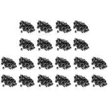 1000Pcs Eyelets for DIY Kydex Sheath 6Mm Rivet Hand Tool Parts Eyelet Hole Punch Tool Kit
