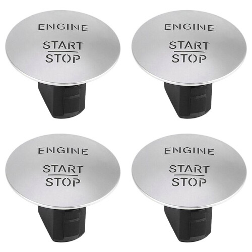 4X for - Push to Start Button Keyless Go Engine Start Stop Push Button