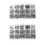 960pcs M2 M3 M4 Hex Socket Screws Set Stainless Steel Hex Socket Cap  Nuts Repair Tool 1