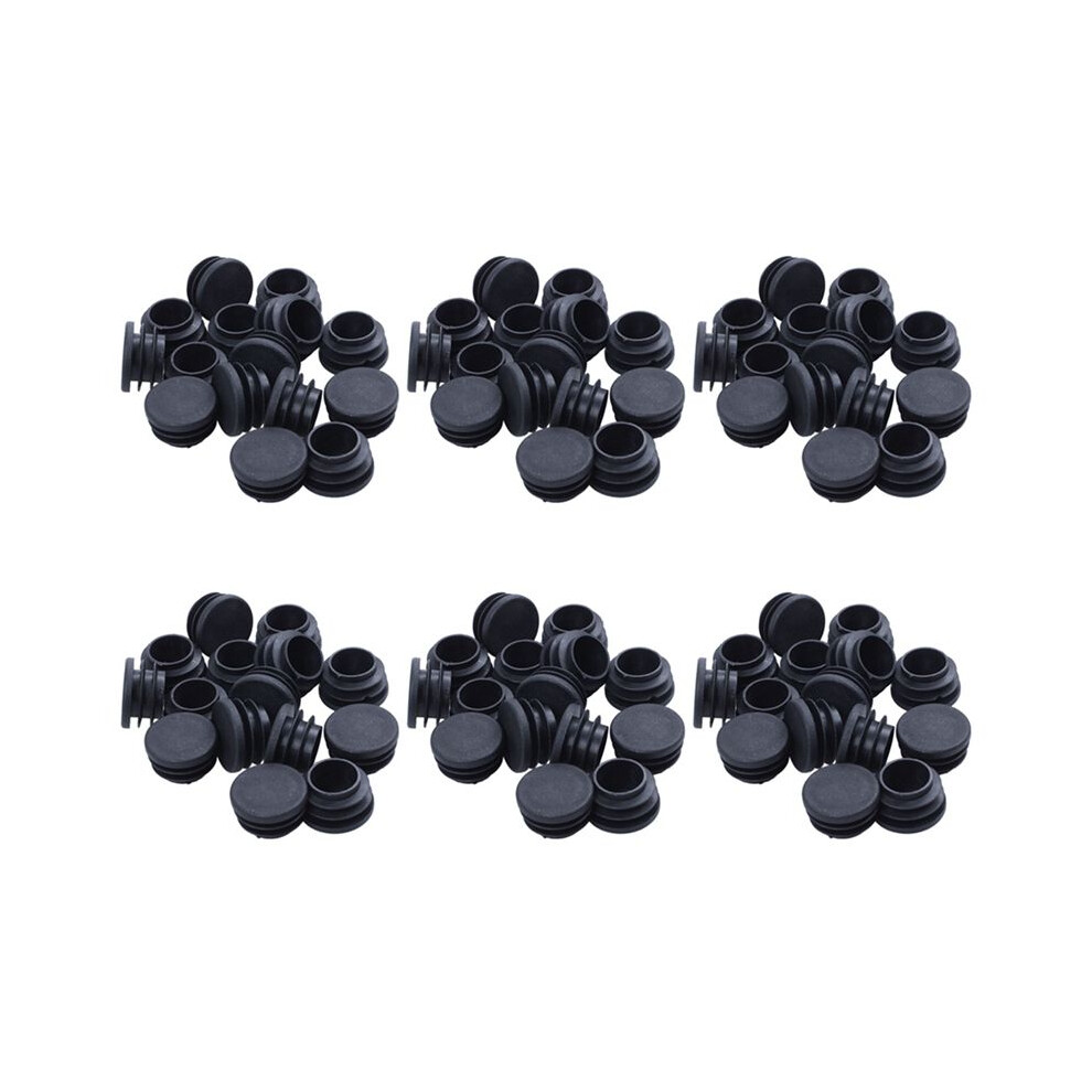 90 Pieces Of Chair Table Legs End Plug 25Mm Diameter Round Plastic Inserted Tube 6031385701675