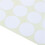 300pcs 19mm Circles Round Code Stickers Self Adhesive Sticky Labels White 6