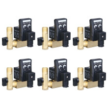6st 1/2 Inch Dn15 Elektrische Timer Auto Waterklep Solenoïde Elektronische Aftapklep voor Luchtcompressor Condensaat