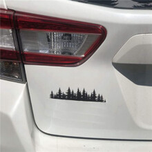 2X Tree Sticker Car or Glass Decal Forest Suitable for Truck Window Car Sticker Car Decoration