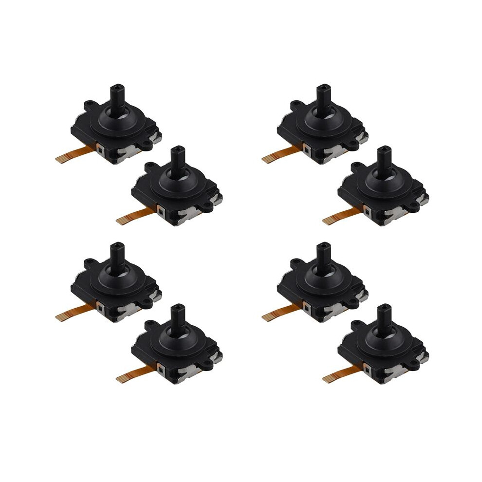 8Pcs 3D Analog Joysticks For Meta Quest3 Vr Controller Thumbstick 3D Analog Joystick For Quest3 4713743452727