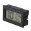 5X LCD Termometro Digitale per Frigorifero Automobile Nero 2