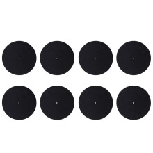 8 Stück Ultra Dünne Antistatische Lp Vinyl Platten Spieler Platten Spieler Pad für Platten Spieler Flat Pad Aufnahme Haus Schuhe Pad