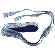 Flowers Pattern Embroidered Jacquard Ribbons Woven Lace Trim for Garment Bag Curtain Sewing Lace Fabric Style C