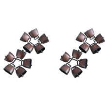 20 Piezas de Cascabeles de Cobre para Pastoreo de Vacas, Caballos y Ovejas, Cascabeles de Bronce Ruidosos de Cobre para Animales de Granja de Ganado,