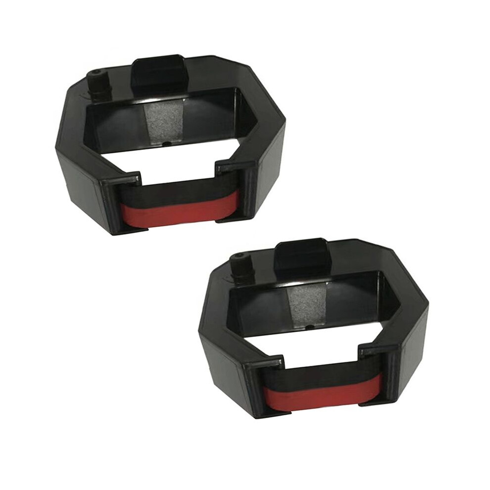 Attendance Machine Ribbon For Electronic Timer 2Pcs Black 6031975606533