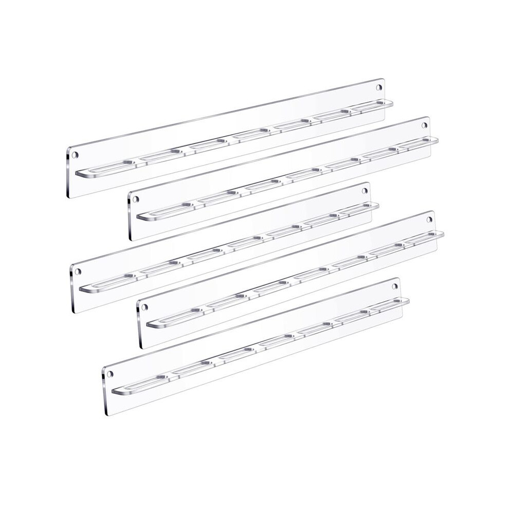 5 Pack Acrylic Sunglasses Organizer Storage Wall Mounted Eyeglasses Holder Hanging Eyewear Display Rack Sunglass Rack