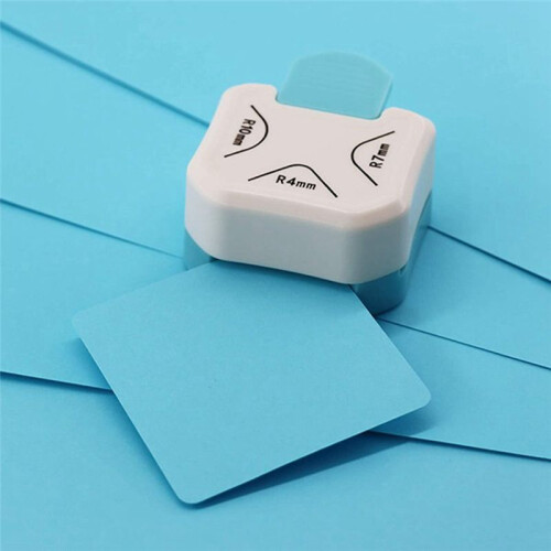 2PCS/SET Paper Cutter Punch 3 in 1 Corner Rounder 2