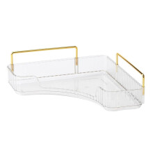 Organizador de BalcãO de Banheiro de Canto, Prateleira de Bancada de Banheiro, Organizador de Maquiagem para Vaidade, Bandeja de Perfume para