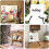 6Pcs Tabletop Instant Display Easel, Portable & Adjustable Collapsible Table Tripod Easels Stand, for Canvas Paintings 4