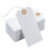100 Perforated Cotton Elastic Line Hang Tags Card 1