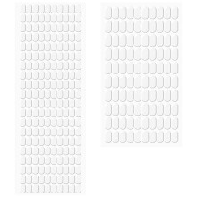 800Pcs Sticky Tack Putty, Wall Putty Double Sided Sticky Dots for Wall Hanging Earthquake Putty Museum Putty Clear
