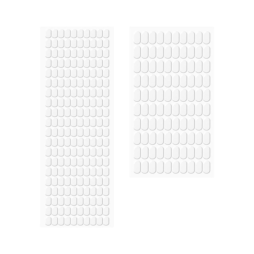 800Pcs Sticky Tack Putty, Wall Putty Double Sided Sticky Dots for Wall Hanging Earthquake Putty Museum Putty Clear