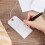 100 Perforated Cotton Elastic Line Hang Tags Card 5