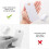 100 Perforated Cotton Elastic Line Hang Tags Card 8