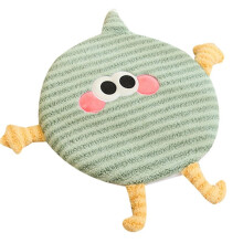 Cushion Backrest Lumbar Support Dormitory  Floor Mat Office Chair Cushion Home Decoration Cushion Green