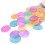2 Polegadas Rodada Fatiado Capiz Shell Disc Sea Shell Coin Bead Connector com Furos Duplos de 1,5 mm para Artesanato 6