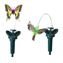 Simulation Solar Butterfly Indoor Outdoor Auto Flying Bird Butterfly Waterproof  Atmosphere for Farmland Courtyard