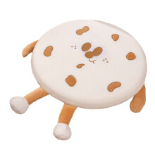 Kekskissen, Rund, Keks, Plüschtier, Realistisch, Essen, Snack, Sitzkissen, Plüschtier, Requisite, Geschenk, Weiß