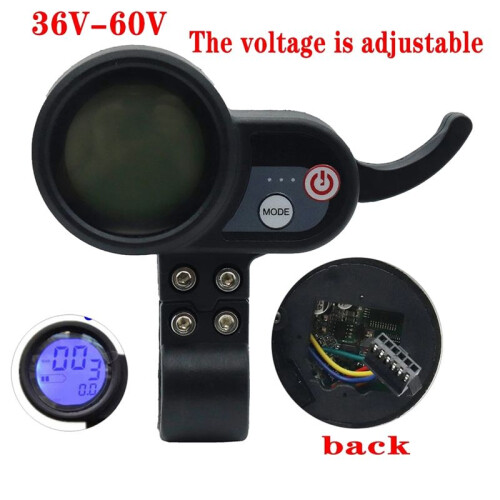 36V-60V LCD Display Dashboard E Scooter E Bike Meter Electric Scooter Accelerator Accessories for JP 1