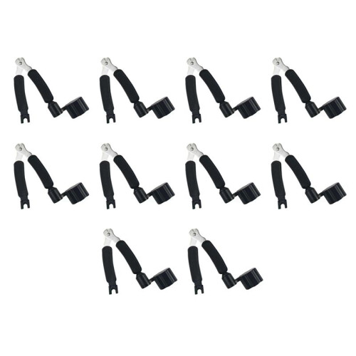 10pcs Guitar Winding Tool String Cutting, String Winding and String Changing Guitar Tool Guitar Accessories B 1