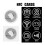 60Pcs NFC Stickers NFC Tag Chip Rewritable NFC Tag Compatible NFC Enabled Mobile Devices 2