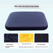 Almofada Ergonômica de Algodão com Memória Almofada de Escritório Almofada de Estudante Almofada para Hemorroidas Almofada para Cadeira de Assento