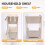 Bookshelf Shelf Children'S Toy Storage Rack Multi-Layer Household Shelf,Open 6
