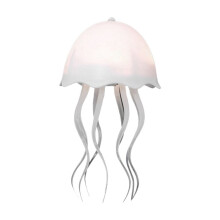 Lampe Suspendue en Forme de Méduse à Commande Vocale avec Chargement de Type C, Tentacules Flexibles - Idéal pour les Vacances et les Cadeaux pour