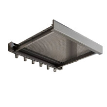Wall Mounted Folding Storage Shelf, Aluminum Alloy Retractable Clothes Drying Rack for Socks and Clothing