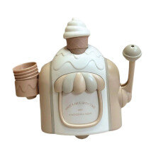 Dispensador Manual de Jabón Espumoso con Forma de Helado, Ideal para Gel de Ducha y Jabón de Manos, Ideal para Baño y Cocina. A