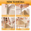 Bookshelf Shelf Children'S Toy Storage Rack Multi-Layer Household Shelf,Open 3