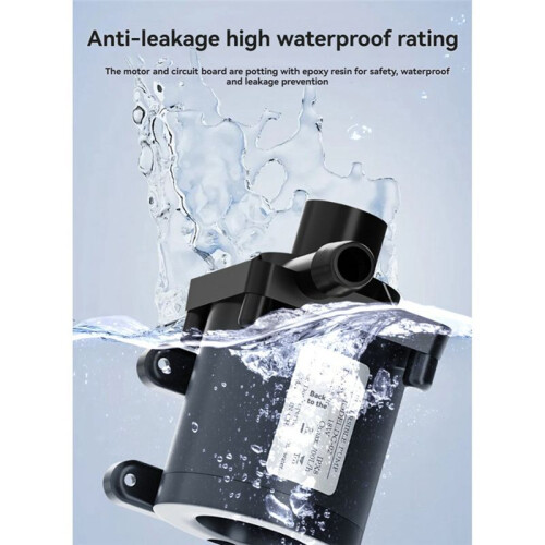 Dränkbar Pump 18W Fontän 5 M Hög Akvariefiskdamm 2