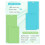 Tapete de Corte de 4,5 Polegadas X 12 Polegadas + 4,5 Polegadas X 6,5 Polegadas, Aderência Leve Azul/Aderência Padrão Verde, Tapetes de Corte 5