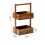 Solid Wood Storage Box Double-Layer Home Decor Rack Living Room Snack Box Kitchen Fruit Vegetable Storage Tray 7