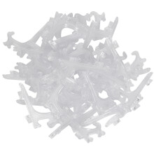 45Pcs Easel Stands 3 Inch Plastic Plate Stand Holder Display Picture Easel Stand for Display Picture Frame