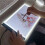 A4 Children Drawing Board 3 Level Adjustable Brightness Light Notebook LED Drawing Copying Table 3