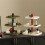Retro Jewelry Rack Fruit Plate Dessert Display Rack Desktop Four-Leaf Ornament Storage Rack A 5