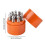 Doming Block Punch Set, Dapping Punches Processing Crafting Metal Forming Tools Stamping Tools for Shaping Beads 15PCS 6
